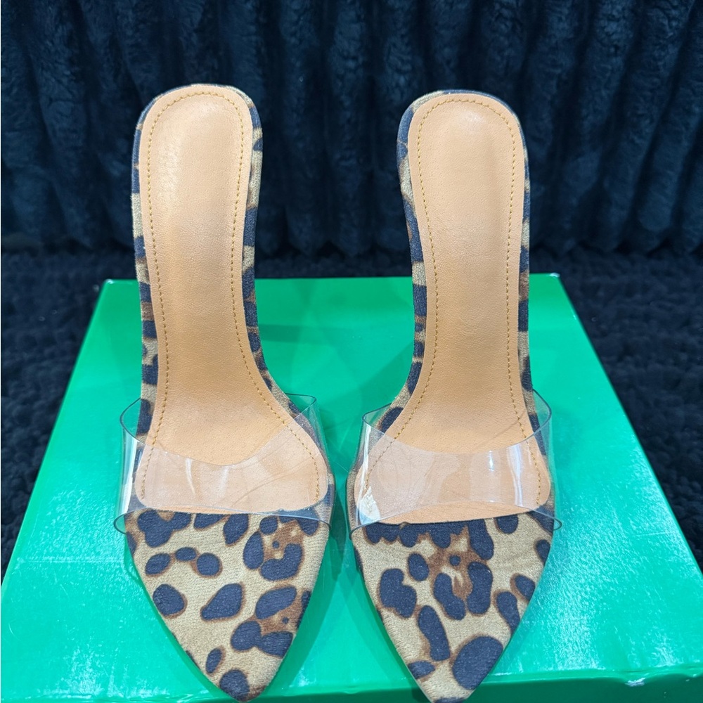Leopard Print Women's Heels